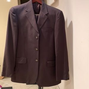 Perry Ellis vintage suit , brown ( chestnut) , size 42R